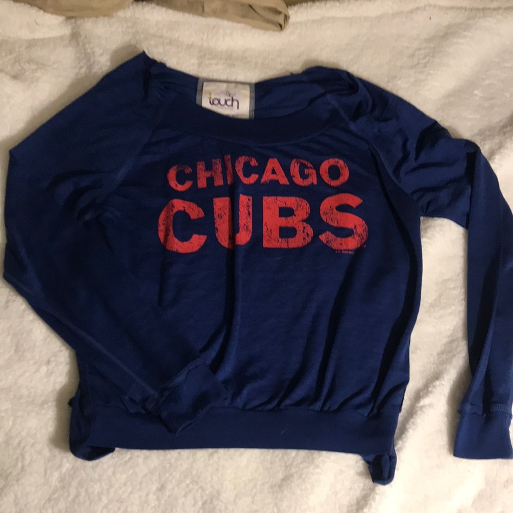 Chicago Cubs off the shoulder Shirt